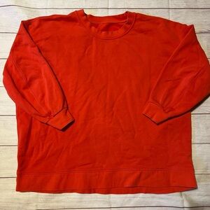 Lululemon perfectly oversized crewneck sweatshirt size xl